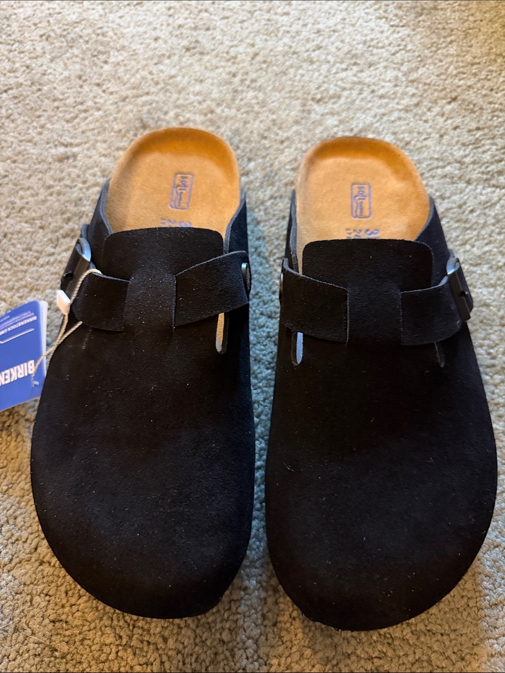 Birkenstock Boston Soft Footbed Black